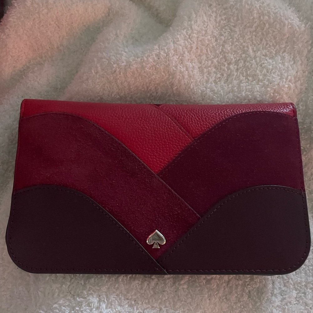 Kate Spade Medium Clutch Wallet in Nadine Patchwork
